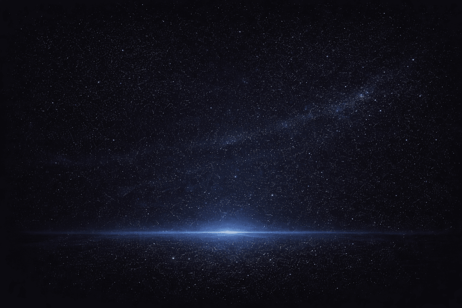 Starry night sky background
